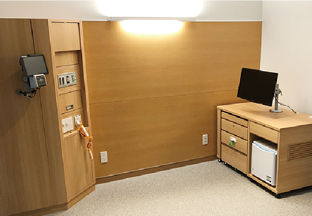 間仕切家具（TV、冷蔵庫付）